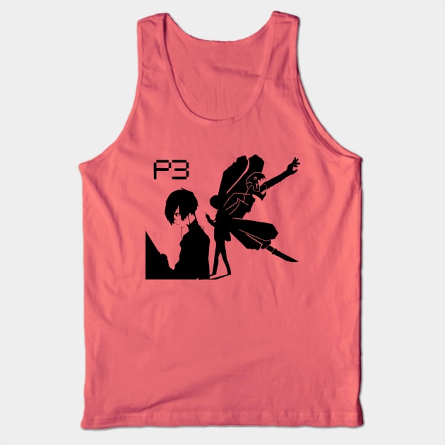 Makoto Yuki Persona 3 Tank Top by OtakuPapercraft